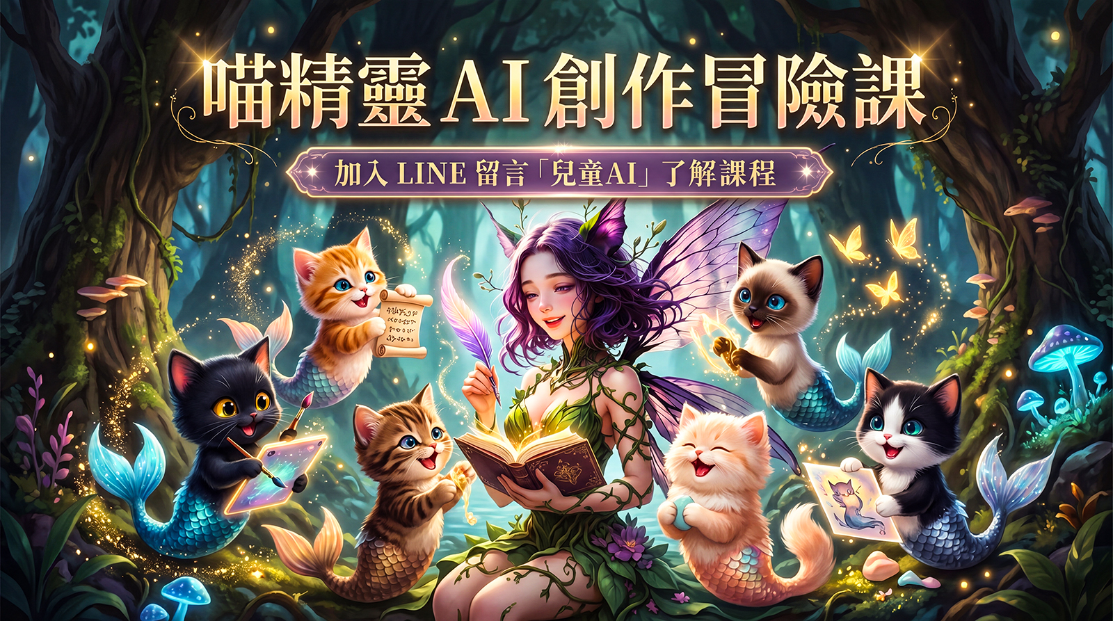 喵精靈AI創作冒險課
